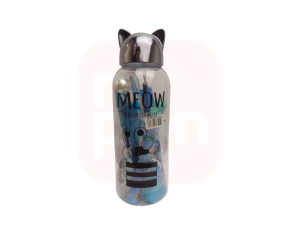 Kit Presenteável Monocromático azul C/ Estojo Garrafa Gato plástico