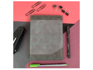 Agenda Diária Executiva Costurada Permanente Black Lead Dac