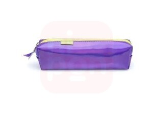 Estojo Tubo Holográfico Roxo - Leo&Leo
