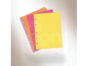 Bloco Fichário Colegial Kori Neon 