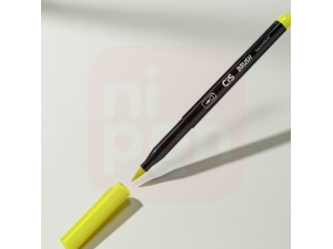 Caneta Marcador Brush Aquarelável CIS - Amarelo claro