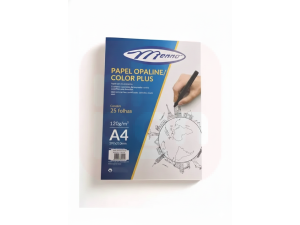 Papel Opaline Branco 120g 25 folhas - Menno 